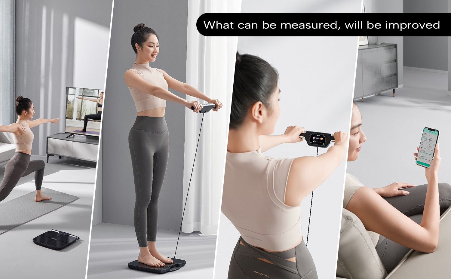 SAMSO Ultra Scan, Advanced 8 Electrode Smart Body Analyzer Scale with TFT Display, Bluetooth Connectivity, 56 Body Parameters